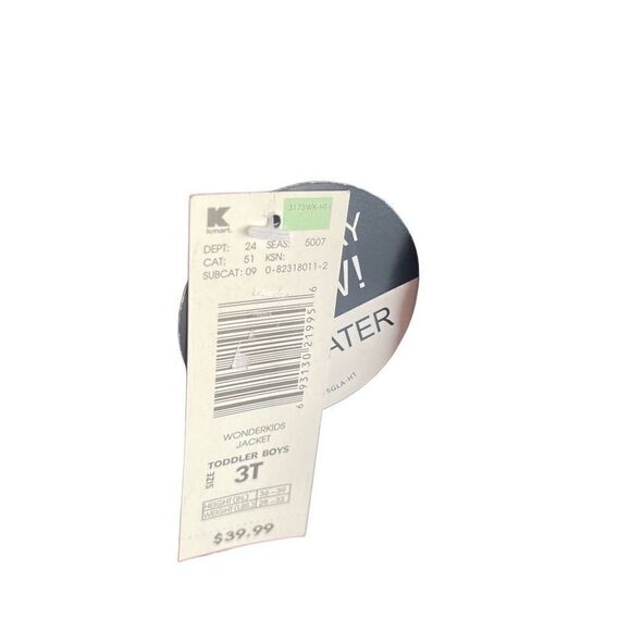 WonderKids layered coat vest zip in NEW 3T NWT grey camo fleece - Picture 13 of 14